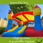 Unsere XXL Burg
